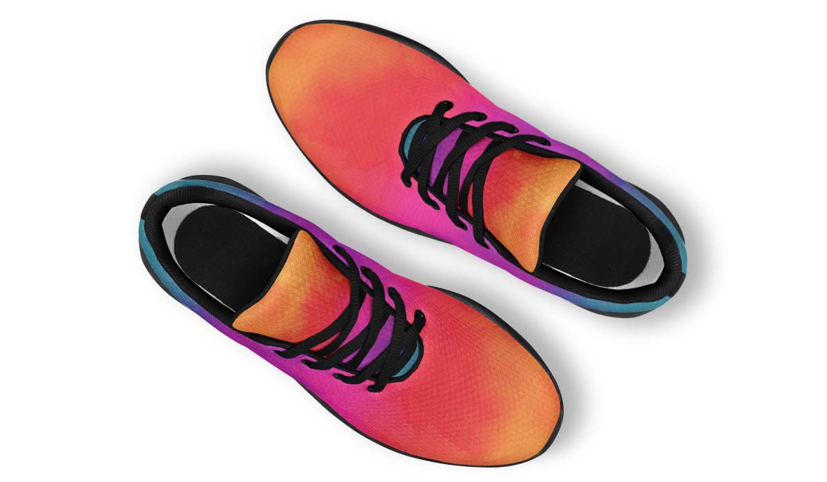 Sunset Tie Dye Two White