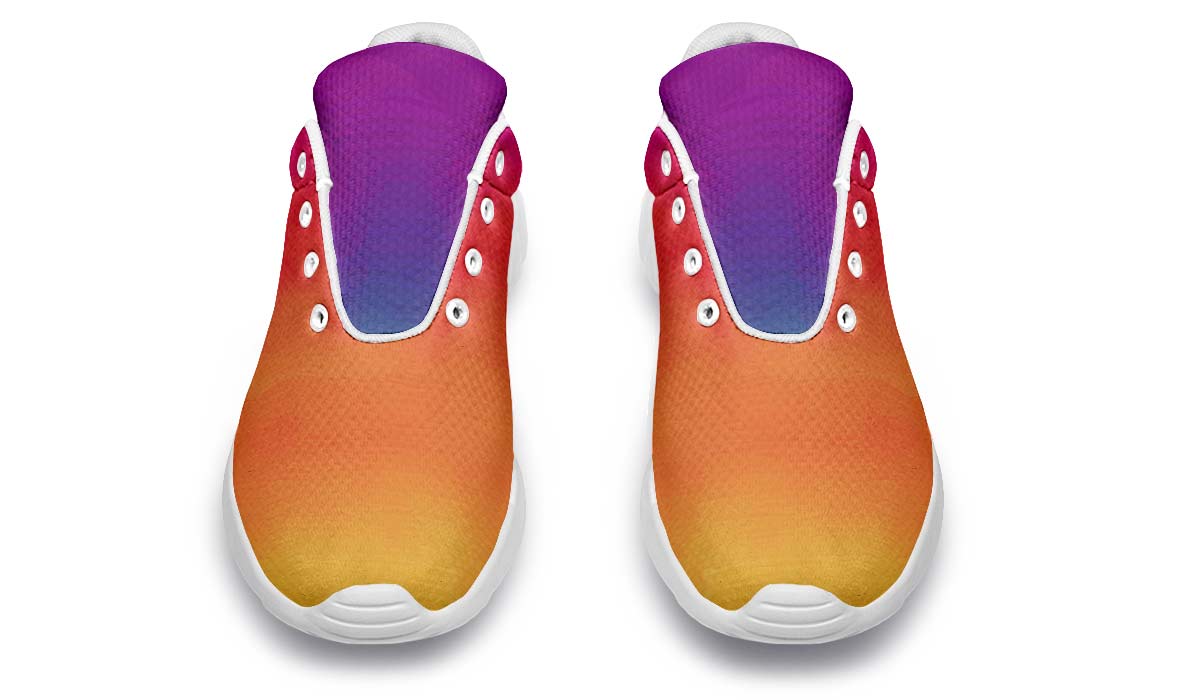 Sunset Tie Dye White