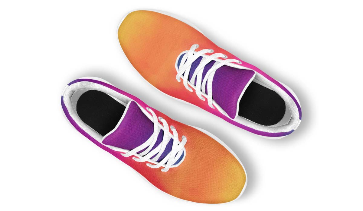 Sunset Tie Dye White