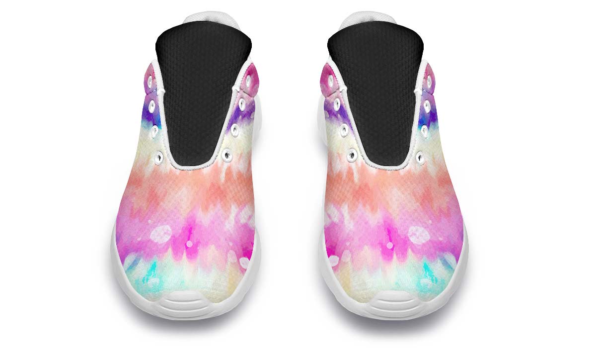 Tie Dye Bleached Black