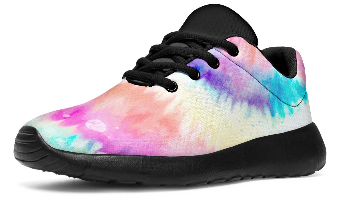 Tie Dye Bleached Black