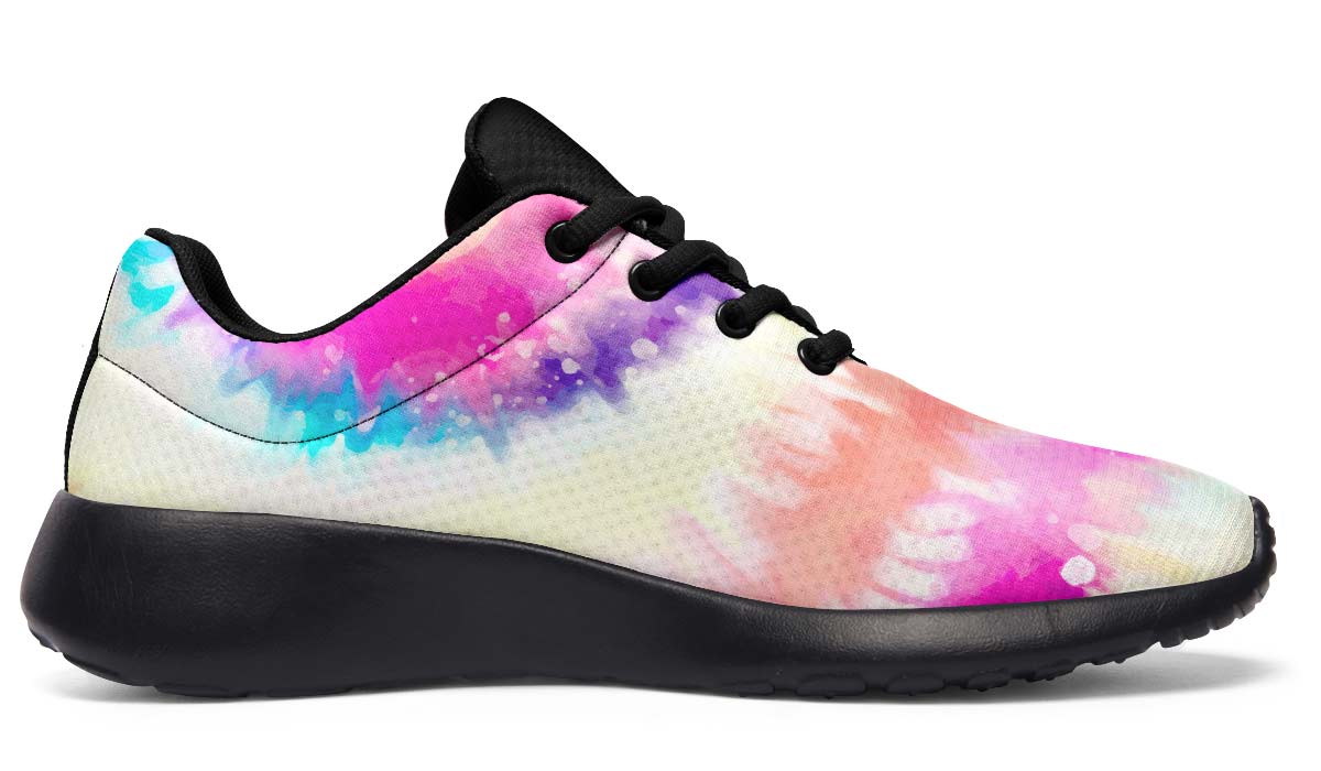 Tie Dye Bleached Black