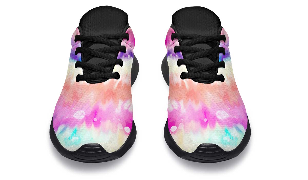 Tie Dye Bleached Black