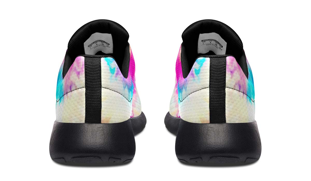 Tie Dye Bleached Black