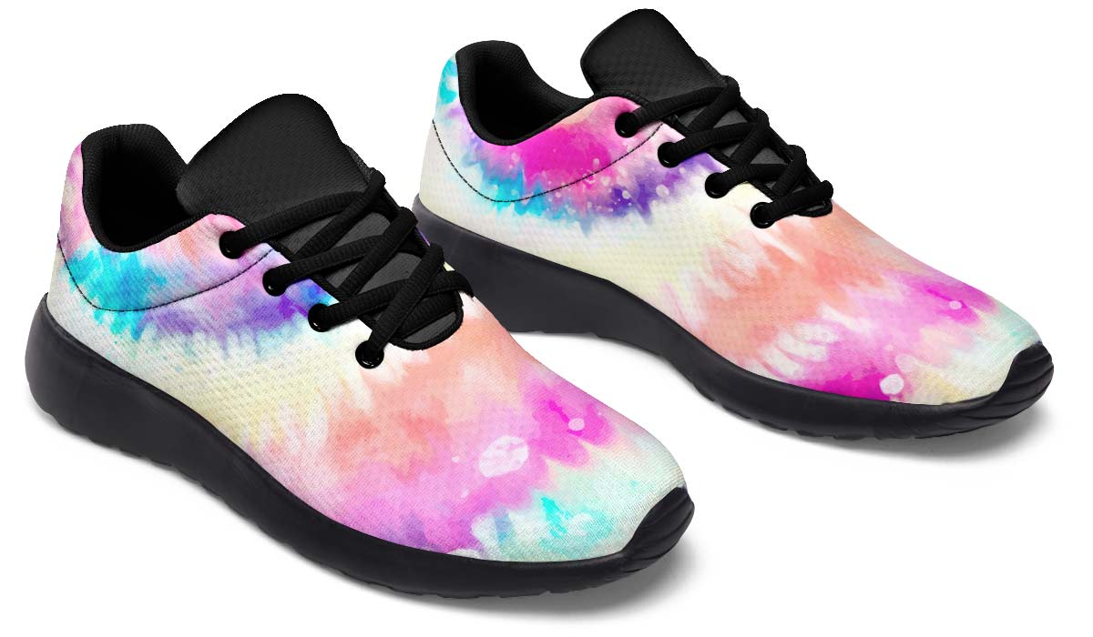 Tie Dye Bleached Black