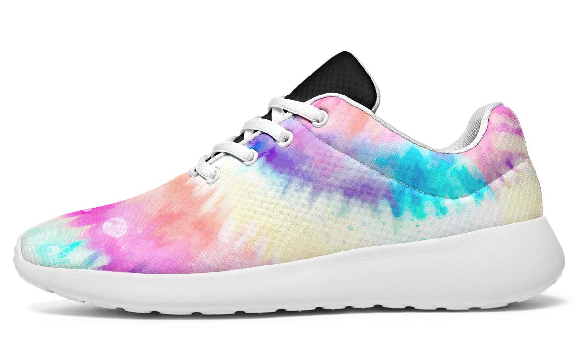 Tie Dye Bleached Black