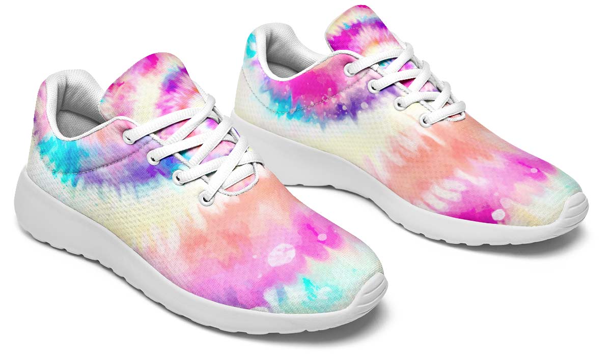 Tie Dye Bleached White