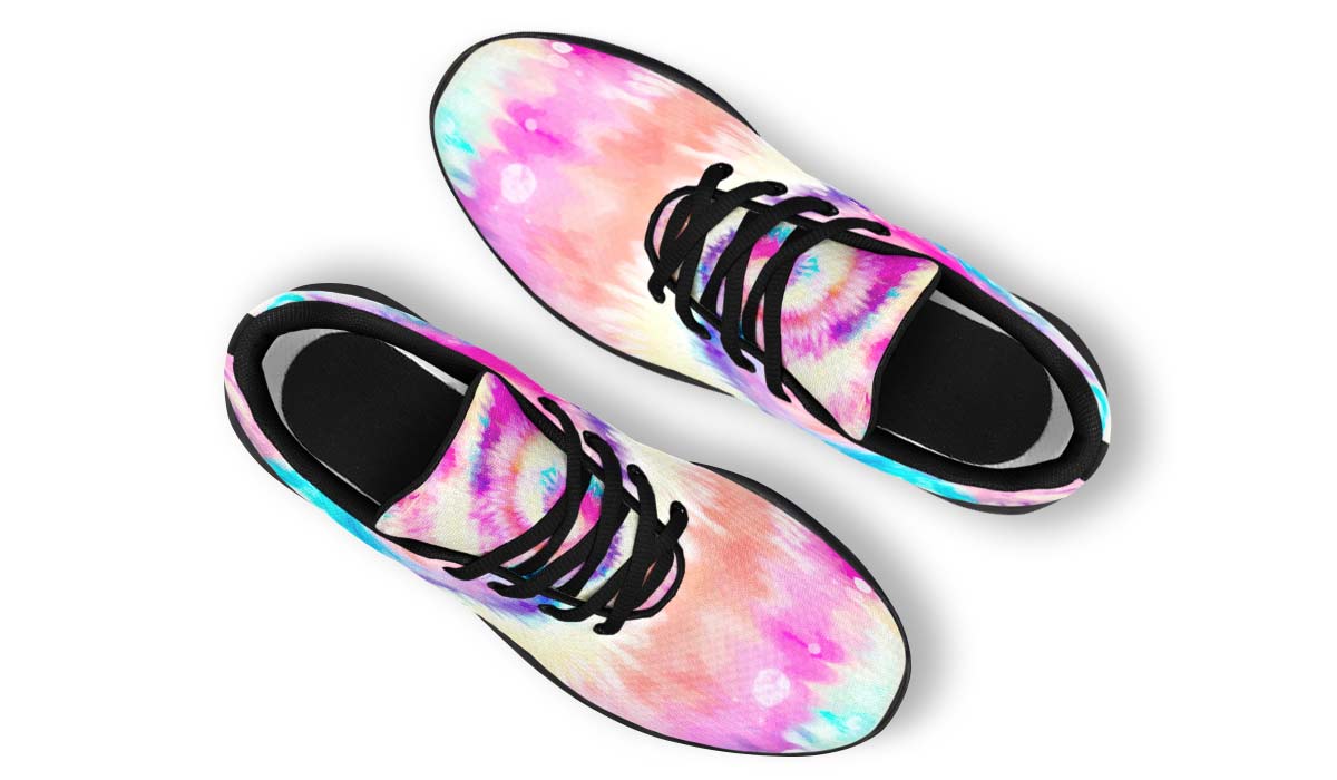 Tie Dye Bleached White