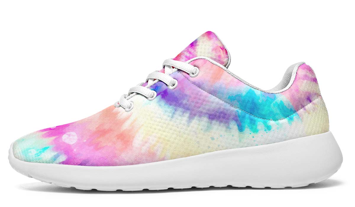Tie Dye Bleached White