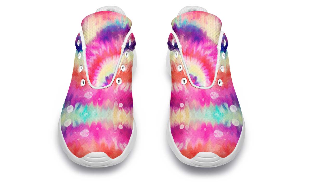 Tie Dye High White
