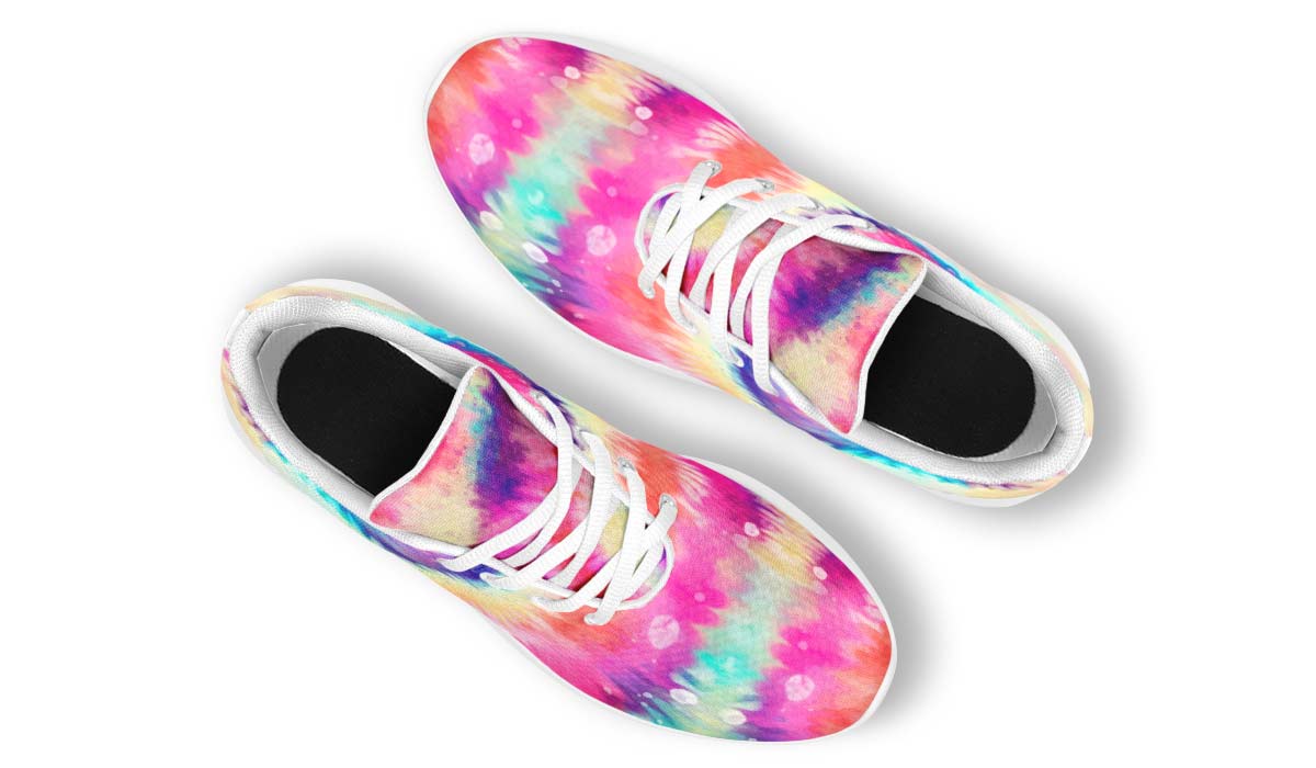 Tie Dye High White