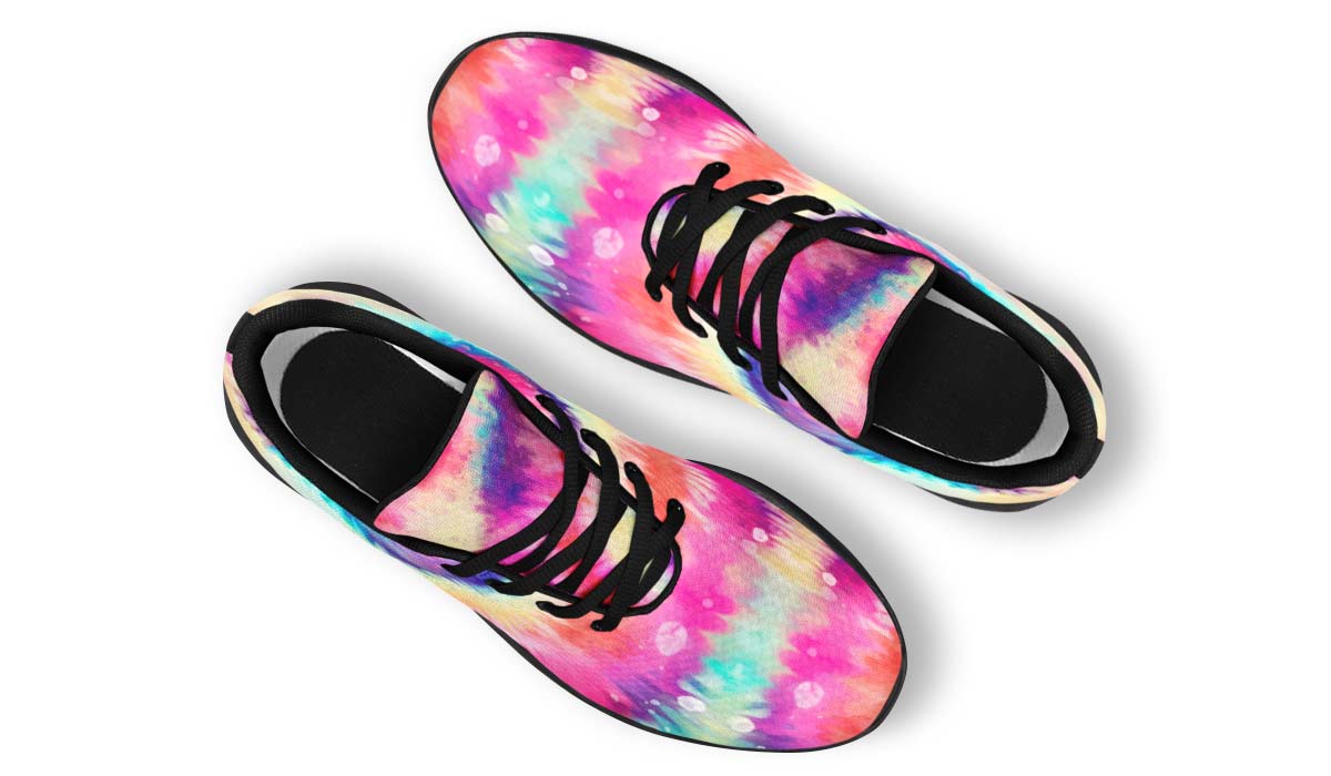 Tie Dye High White