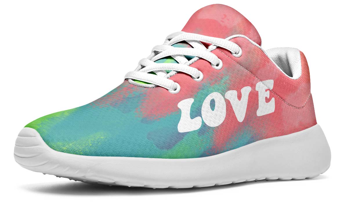 Tie Dye Love White
