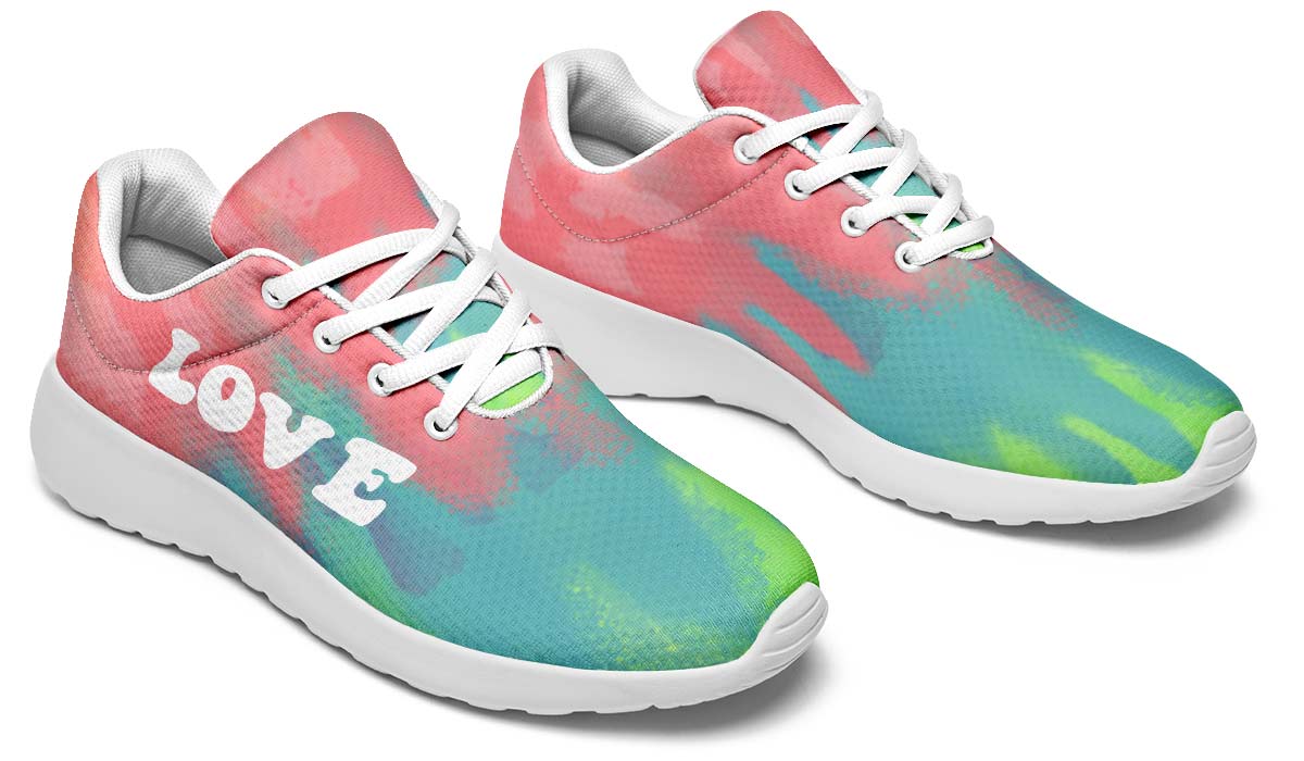 Tie Dye Love White
