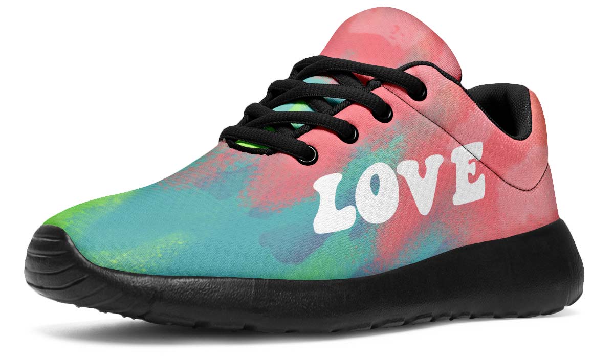 Tie Dye Love White