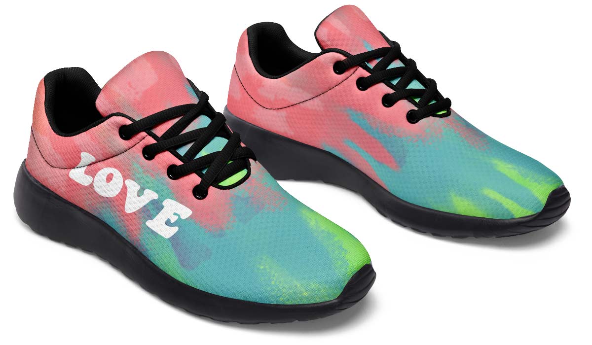 Tie Dye Love White