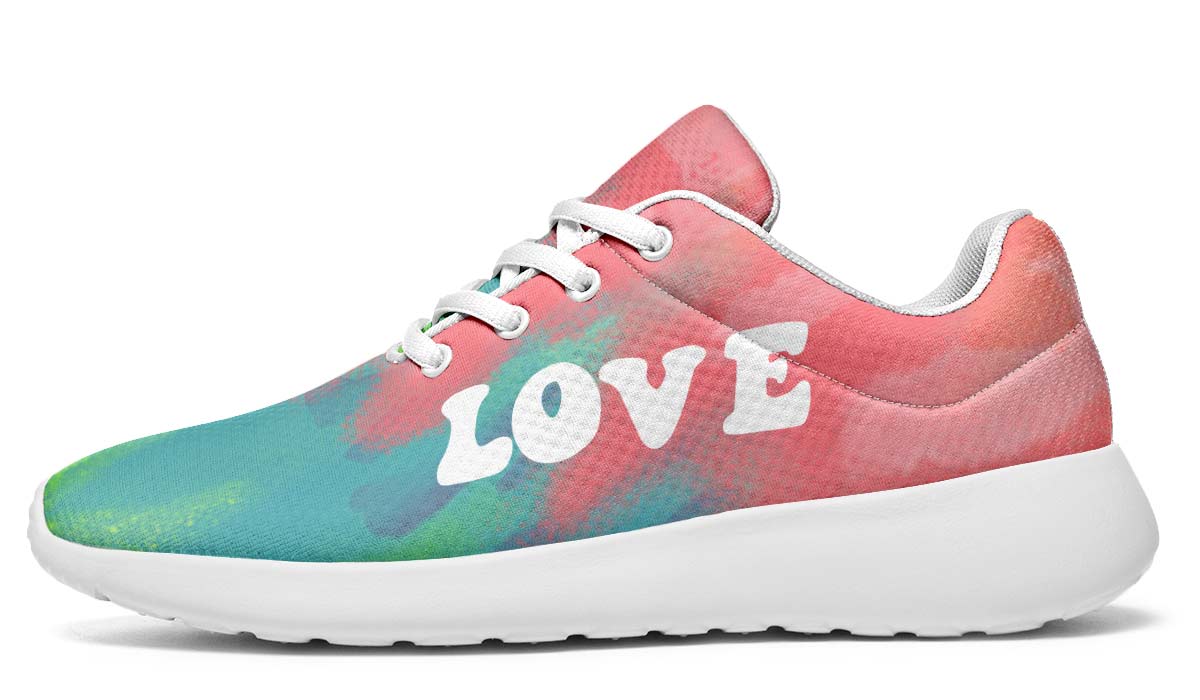Tie Dye Love White