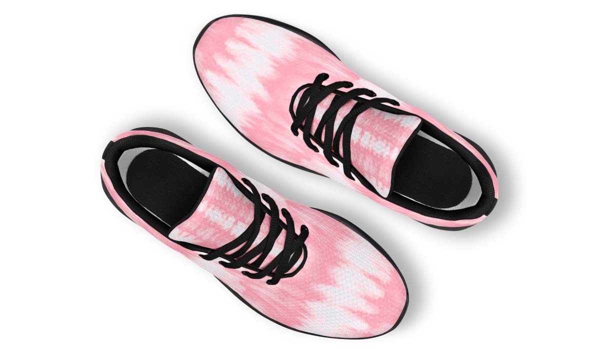 Tie Dye Pink White