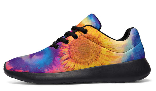 Tie Dye Sunflower White