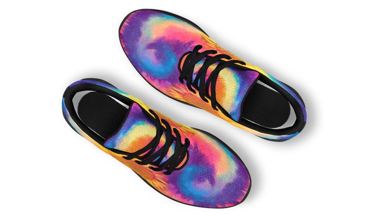 Tie Dye Sunflower White