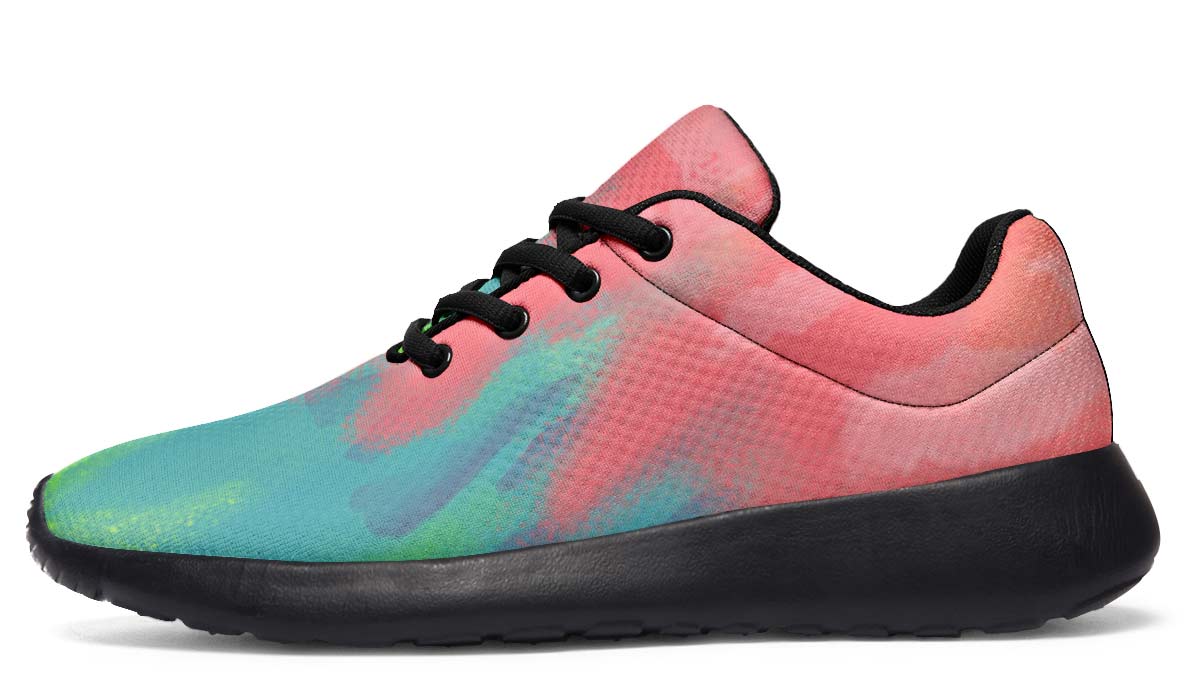 Vibrant Tie Dye Black