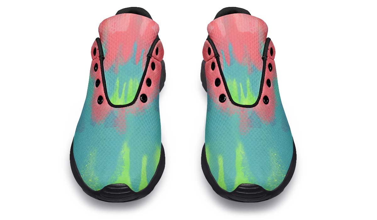 Vibrant Tie Dye Black