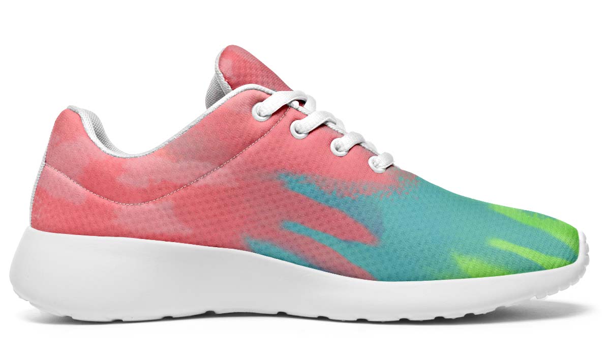 Vibrant Tie Dye White