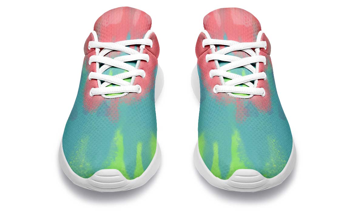 Vibrant Tie Dye White
