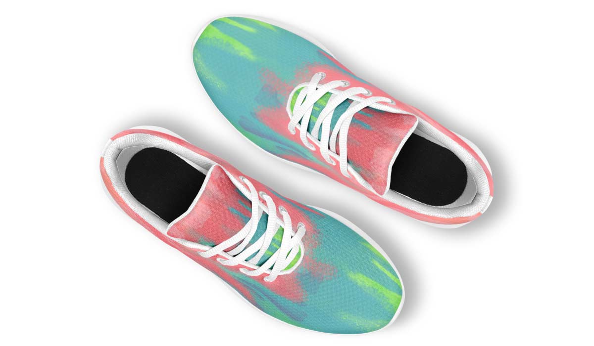 Vibrant Tie Dye White