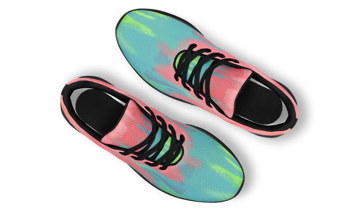Vibrant Tie Dye White