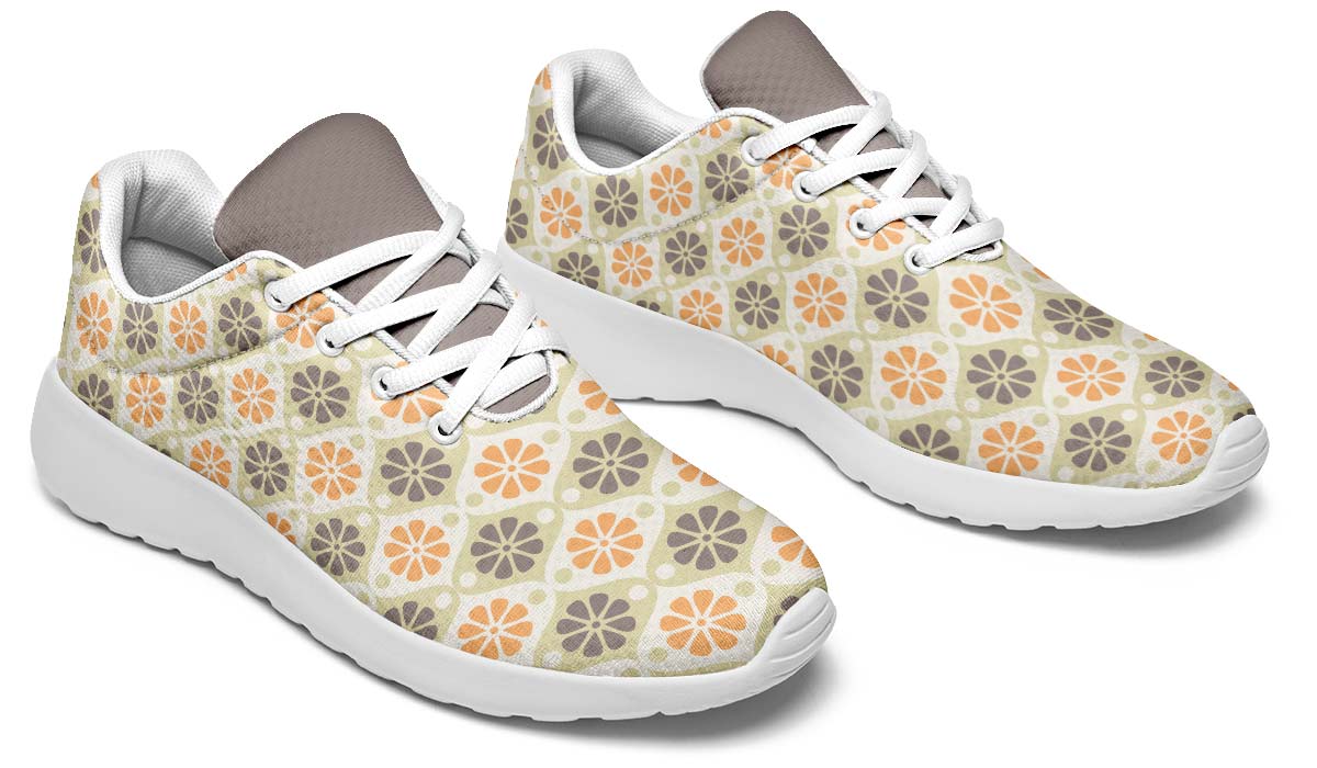 Vintage Flowers Two White