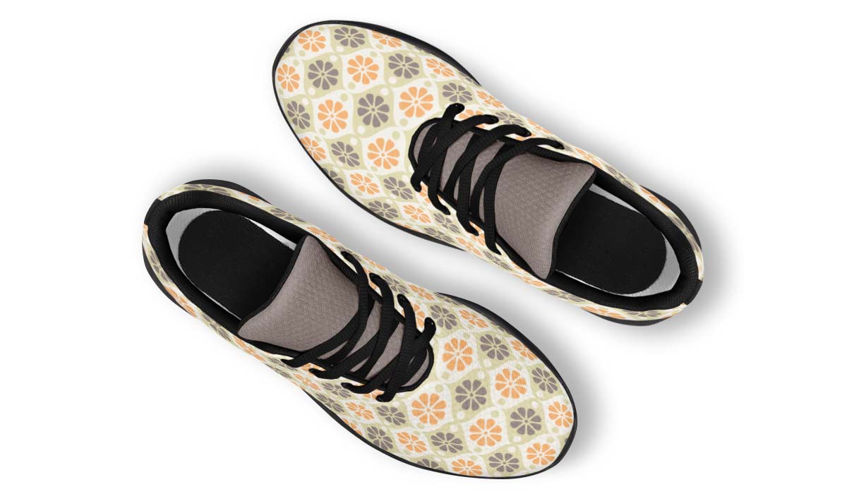Vintage Flowers Two White