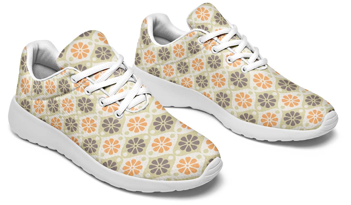 Vintage Flowers White