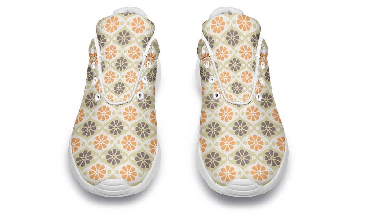 Vintage Flowers White