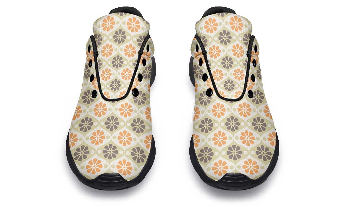 Vintage Flowers White