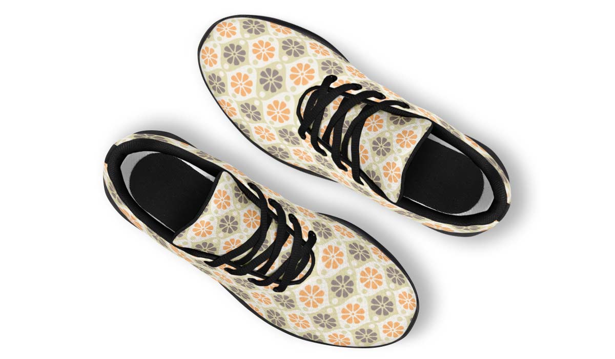 Vintage Flowers White