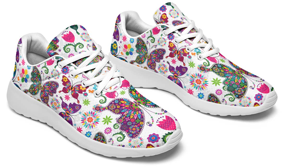 Butterflies Flying