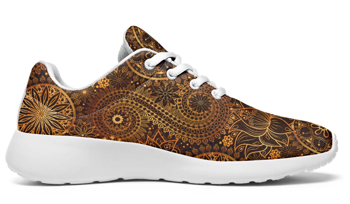 Glowing Gold Mandala