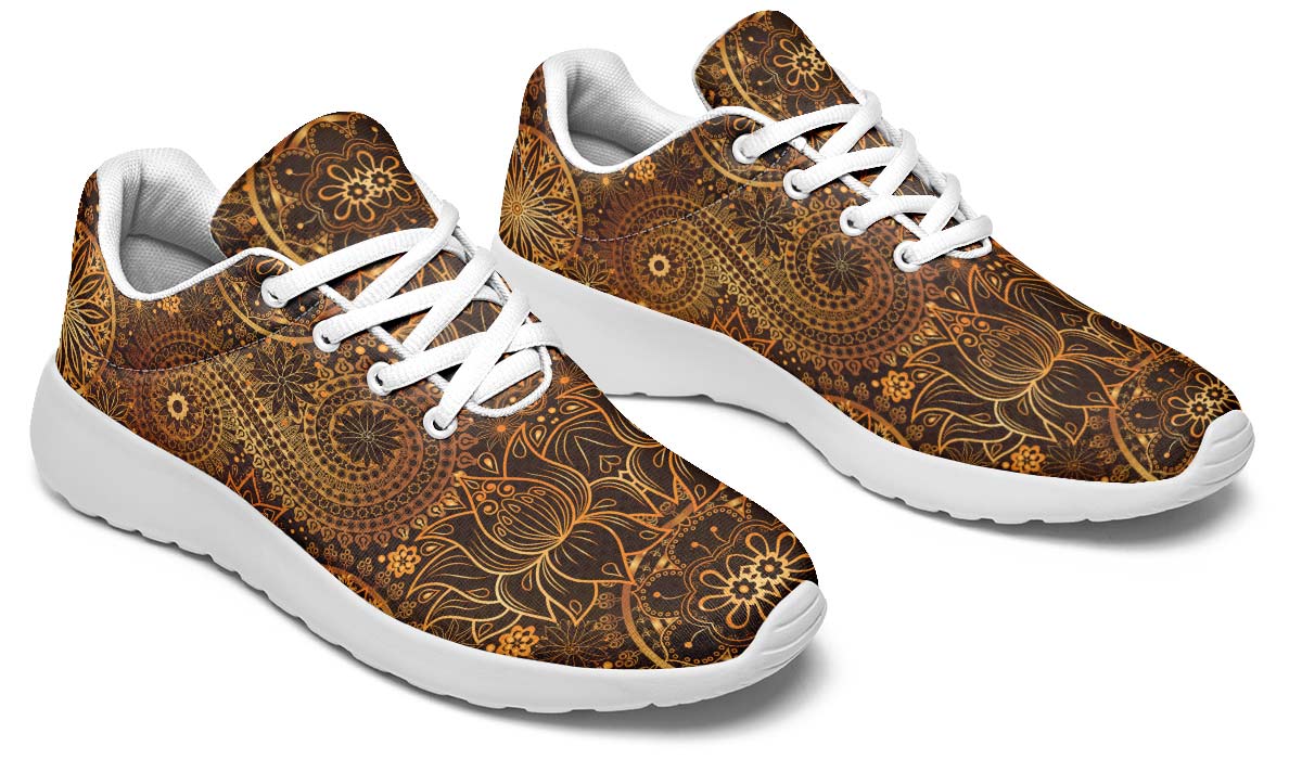 Glowing Gold Mandala