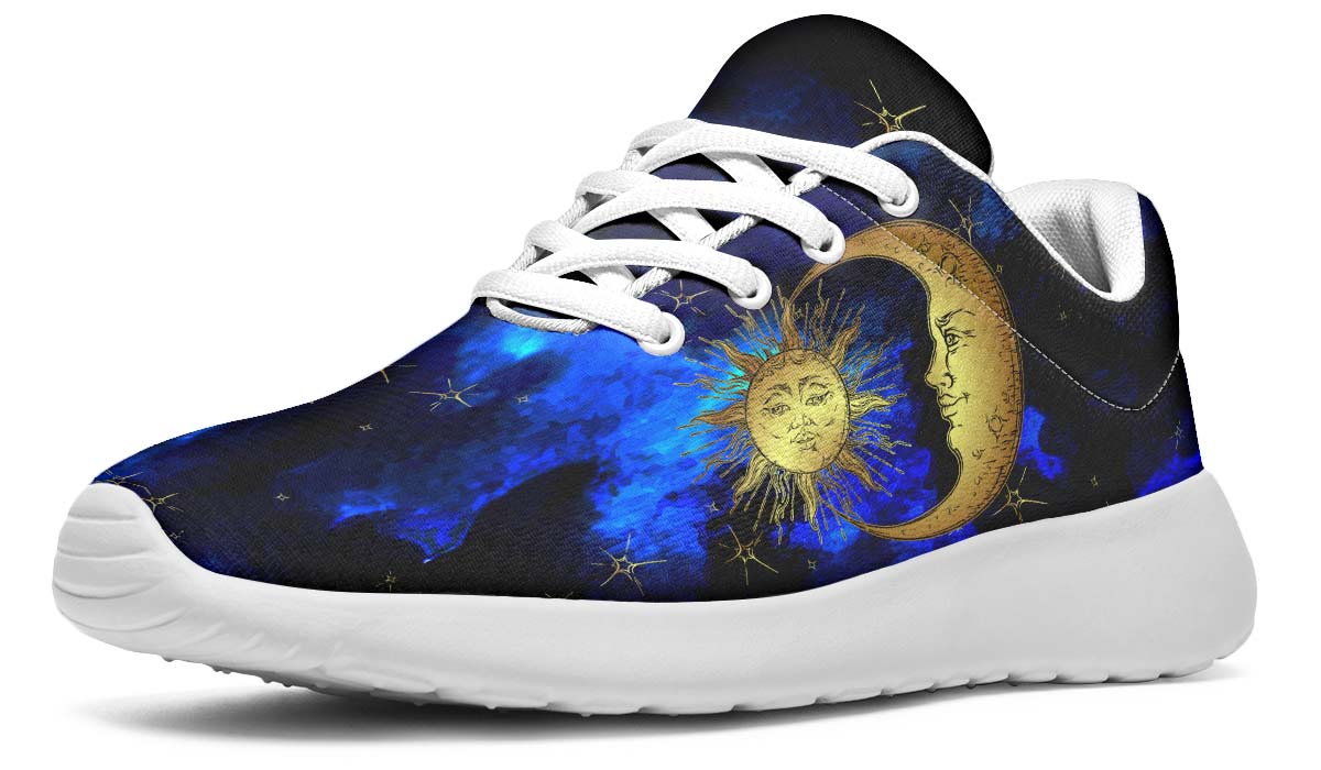 Sparkling Sun And Moon Blue