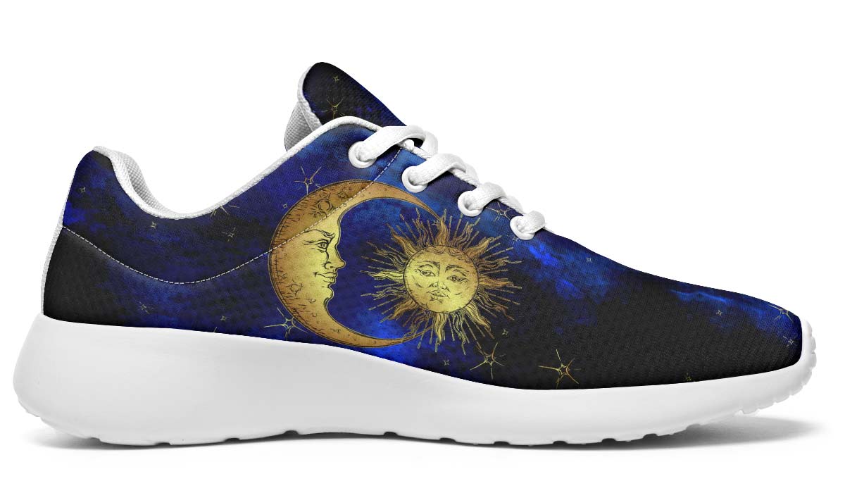 Sparkling Sun And Moon Blue