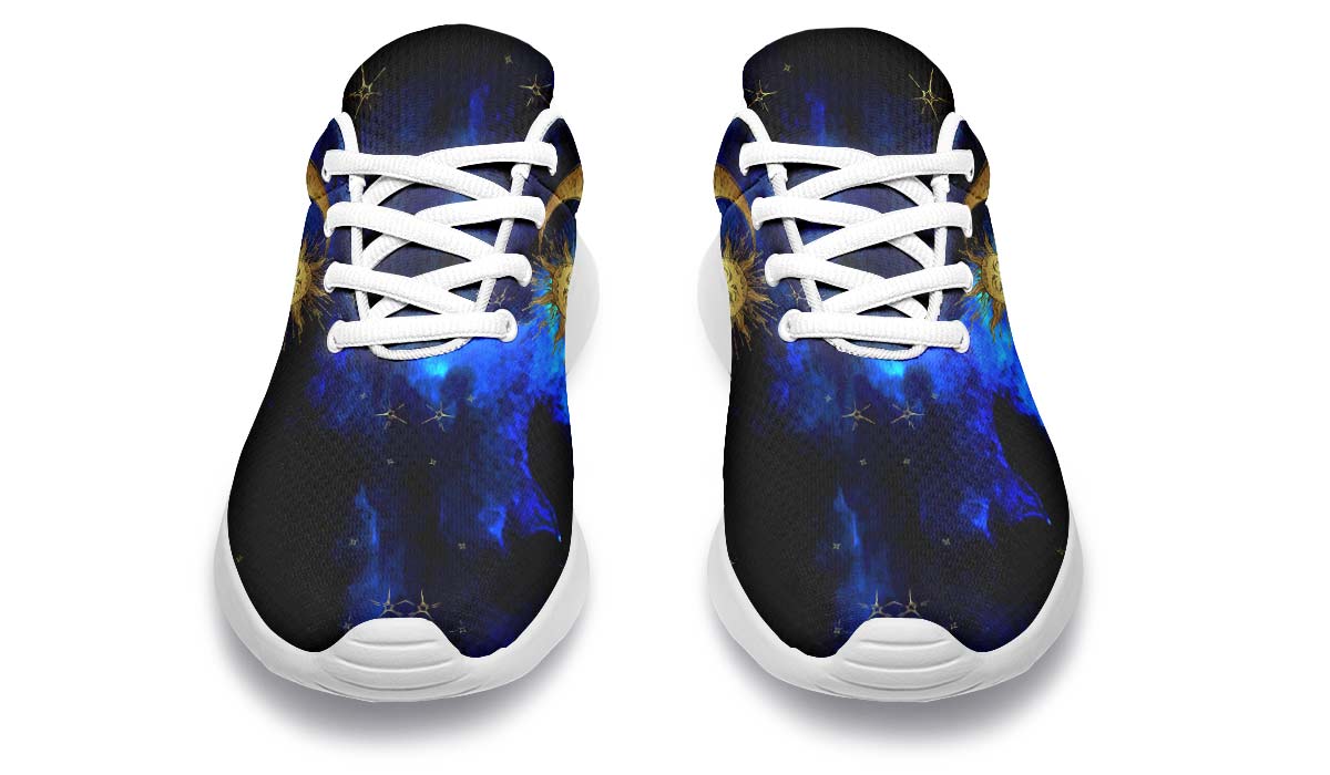 Sparkling Sun And Moon Blue