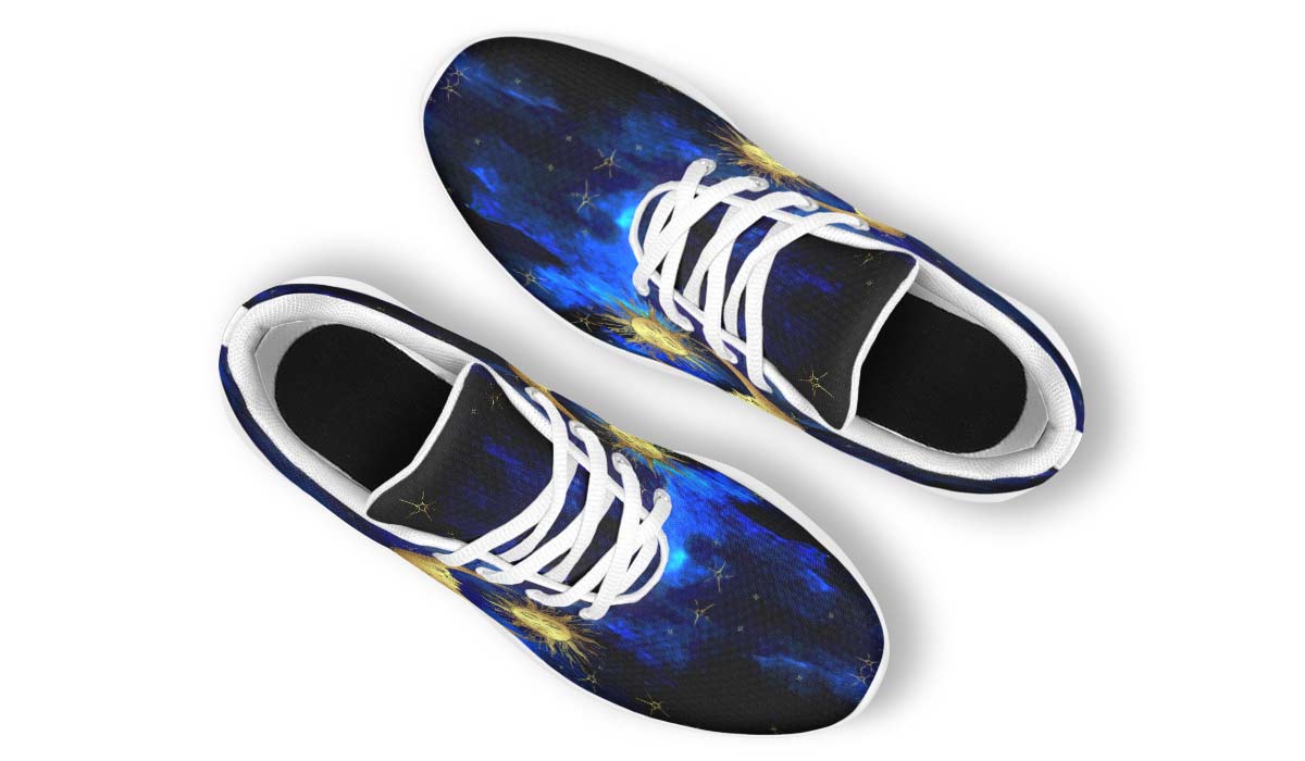 Sparkling Sun And Moon Blue