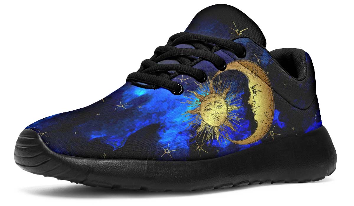 Sparkling Sun And Moon Blue