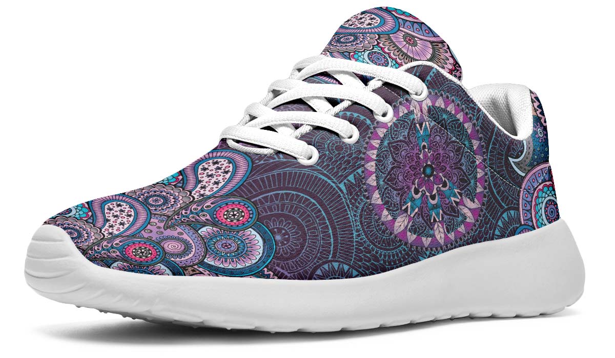 Purple Peace And Mandala