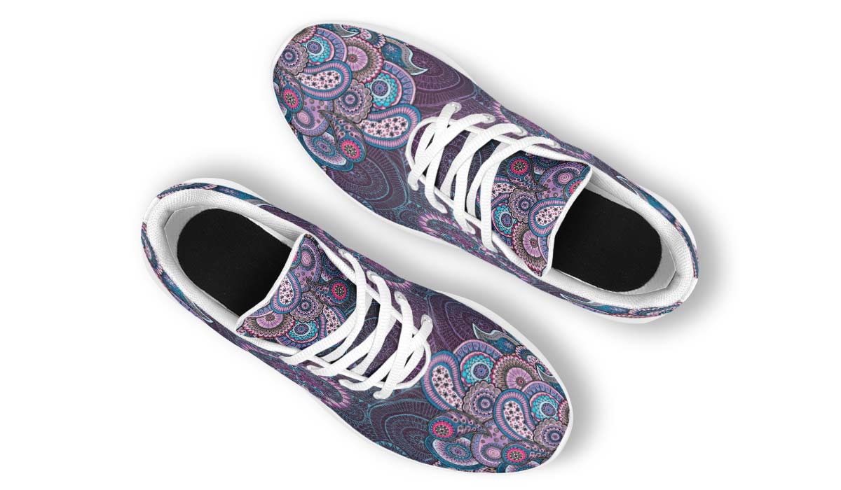 Purple Peace And Mandala