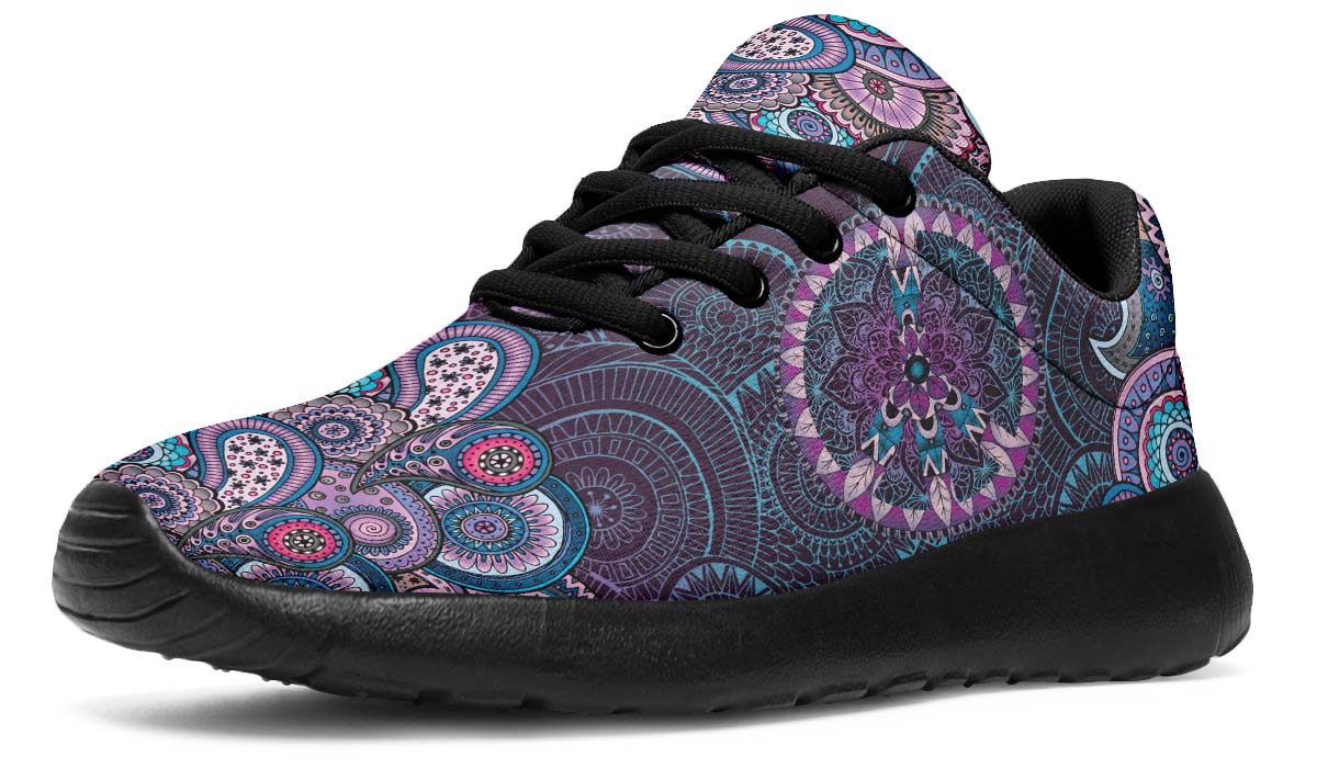Purple Peace And Mandala