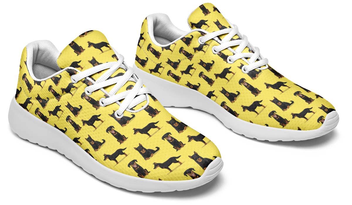 Beauceron Pattern Sneakers