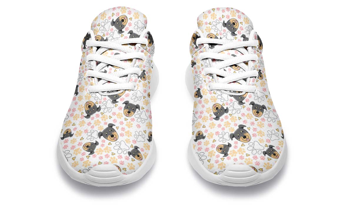 Beauceron Puppy Pattern Sneakers