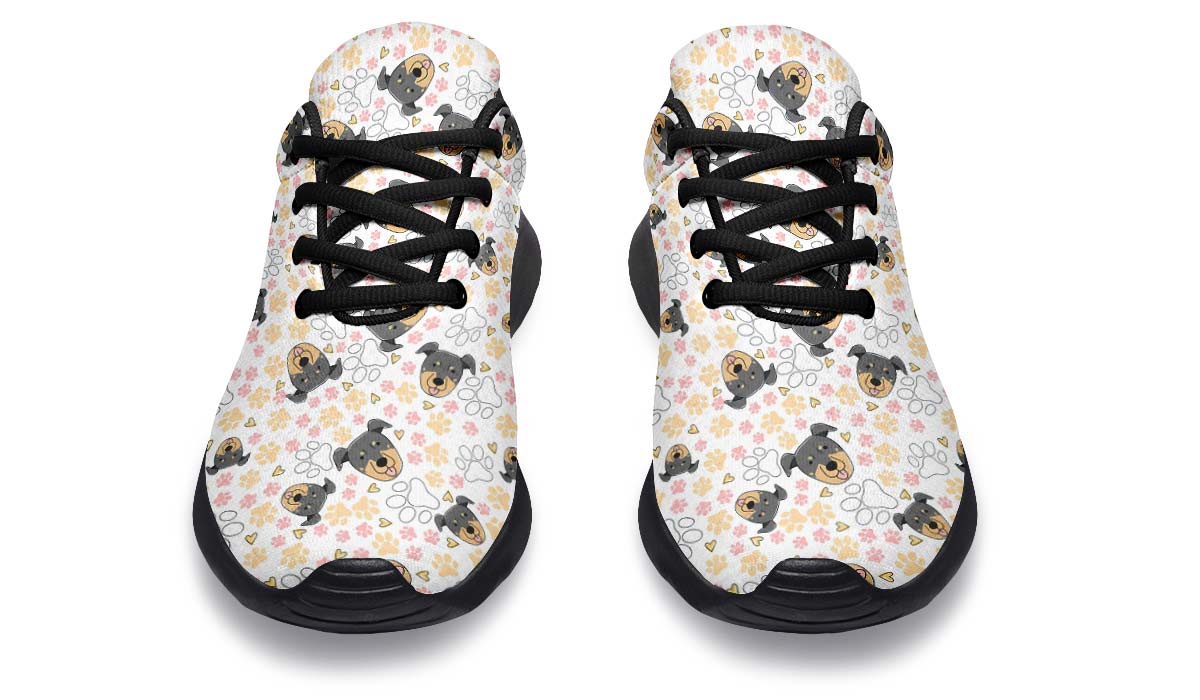 Beauceron Puppy Pattern Sneakers